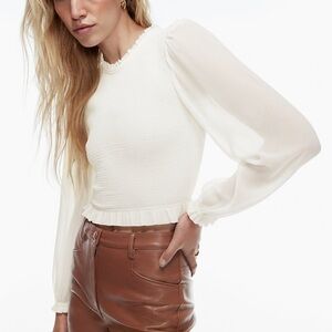 Aritzia Wilfred Tempest Blouse NWT